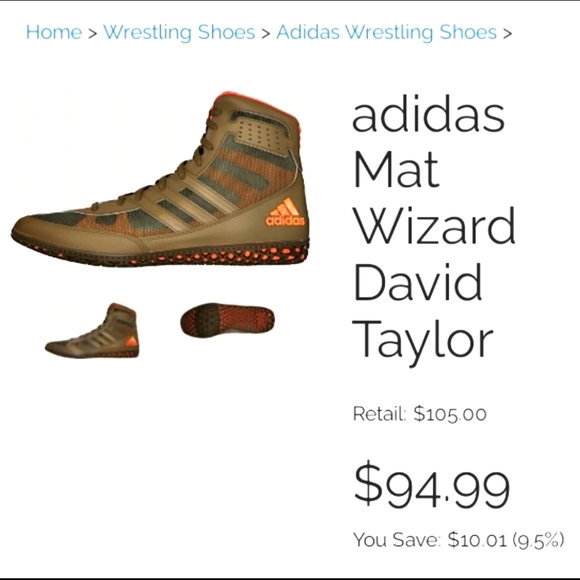 adidas Shoes New Adidas M2 Wrestling Shoes Poshmark